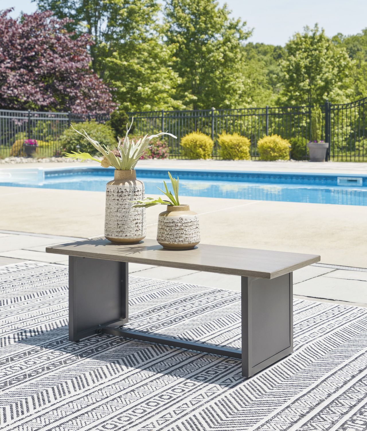 Bree Zee Brown Rectangular End Table P160703
