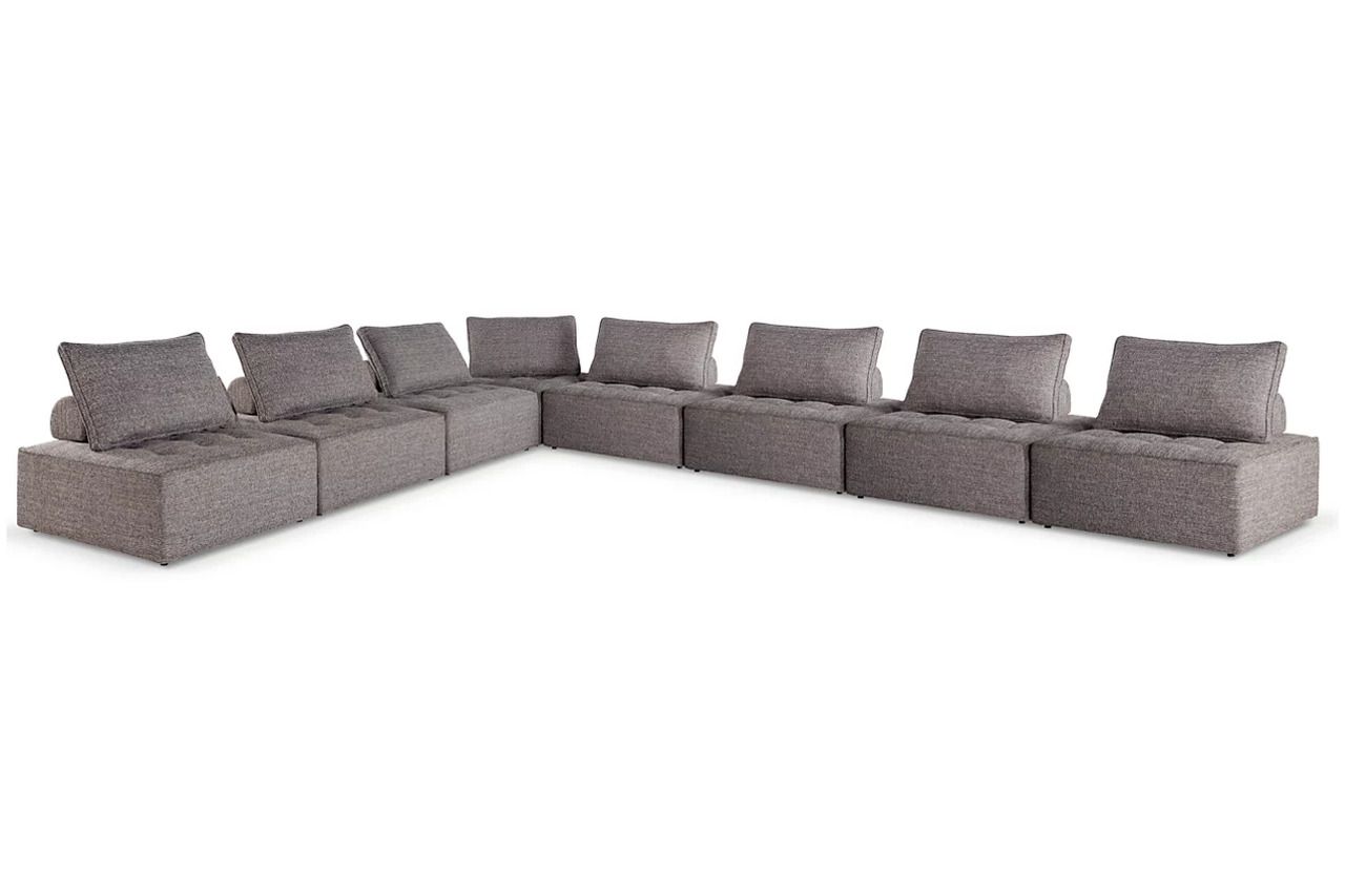 Bree Zee 8-Piece Outdoor Modular Seating In Brown P160P12