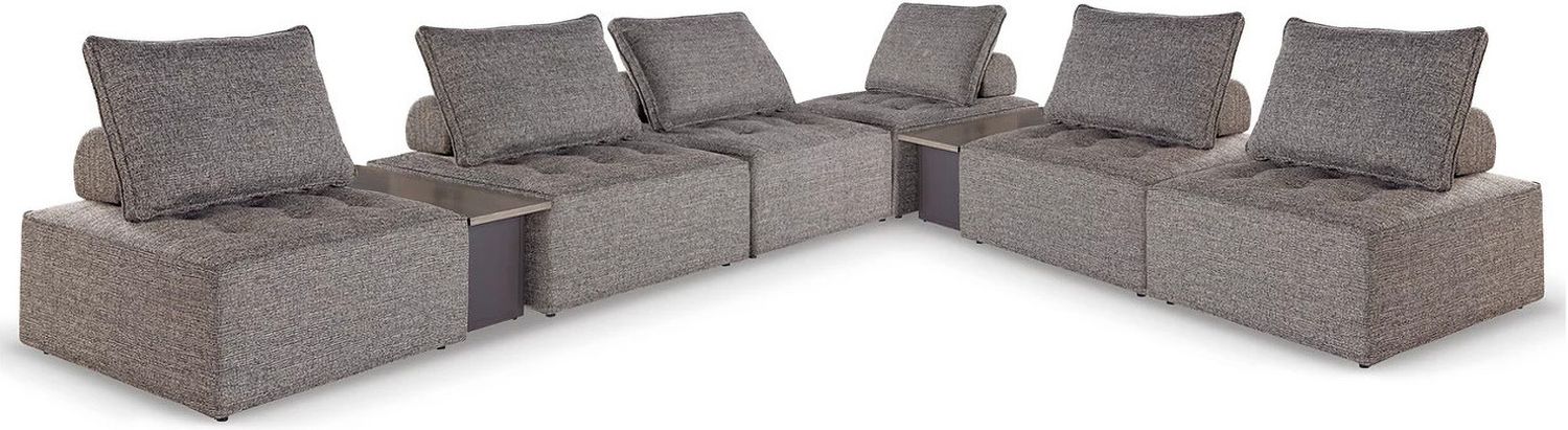 Bree Zee 8-Piece Outdoor Modular Seating In Brown P160P14