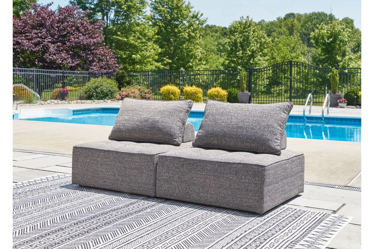 Bree Zee 2-Piece Outdoor Sectional In Brown P160P3