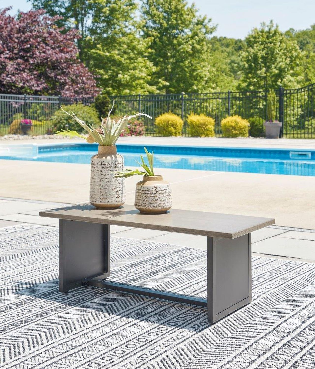 Bree Zee 5-Piece Outdoor Sectional In Brown P160P5