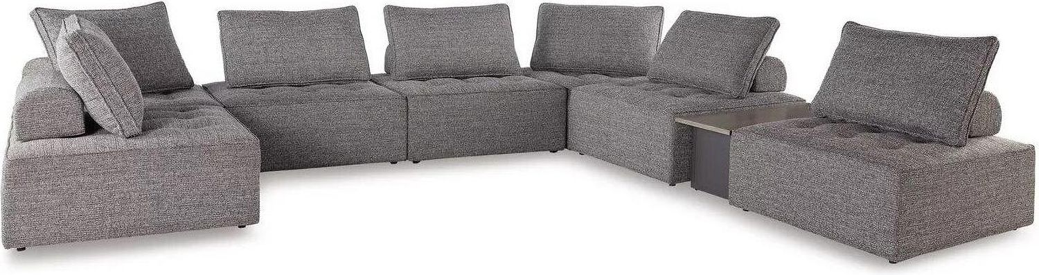 Bree Zee 8-Piece Outdoor Sectional In Brown P160P6