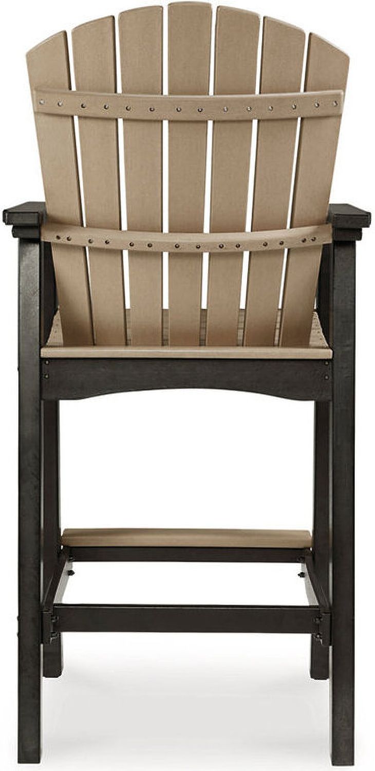 Fairen Trail Black/Driftwood Tall Barstool Set of 2 P211130