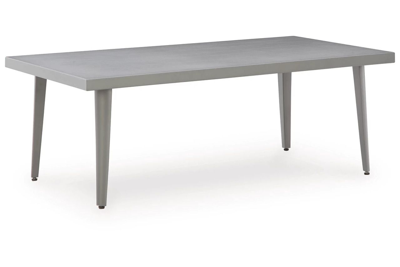 Gali Outdoor Sofa/Chairs/Table Set of 4 In Gray and Blue P275081