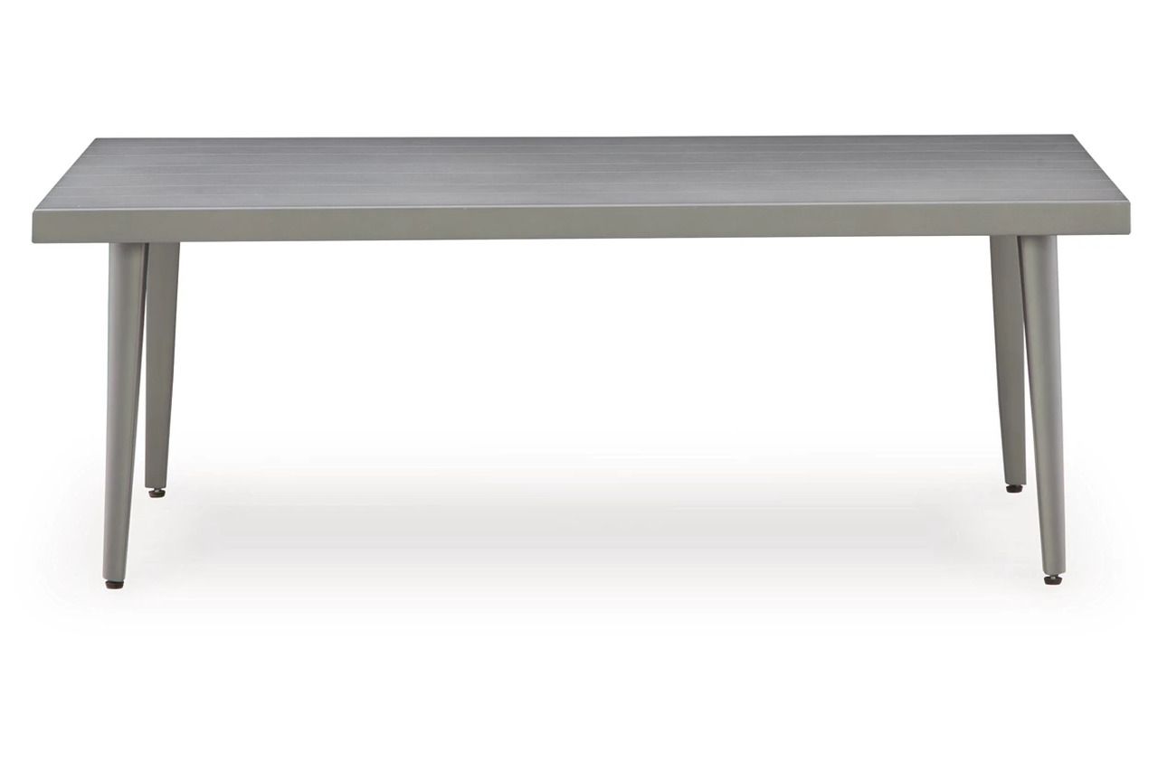 Gali Outdoor Sofa/Chairs/Table Set of 4 In Gray and Blue P275081