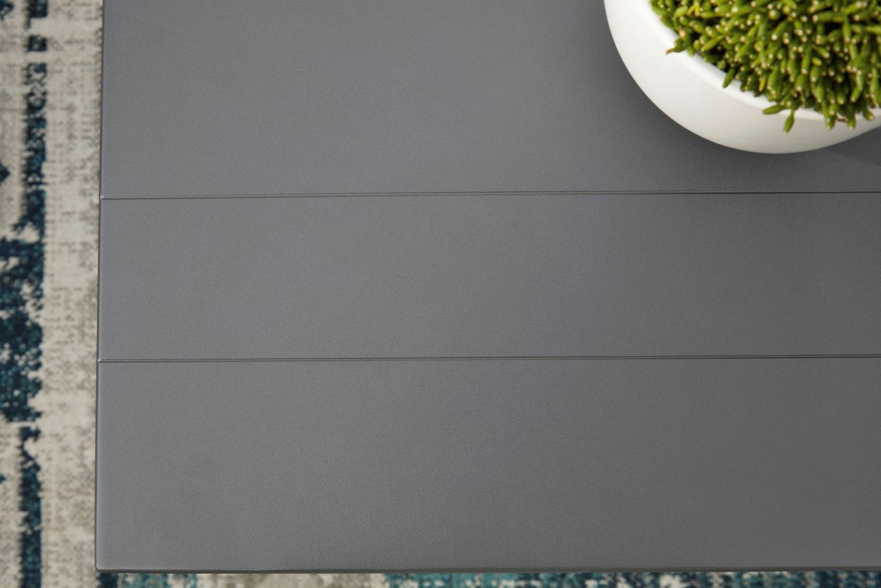 Gali Outdoor Sofa/Chairs/Table Set of 4 In Gray and Blue P275081
