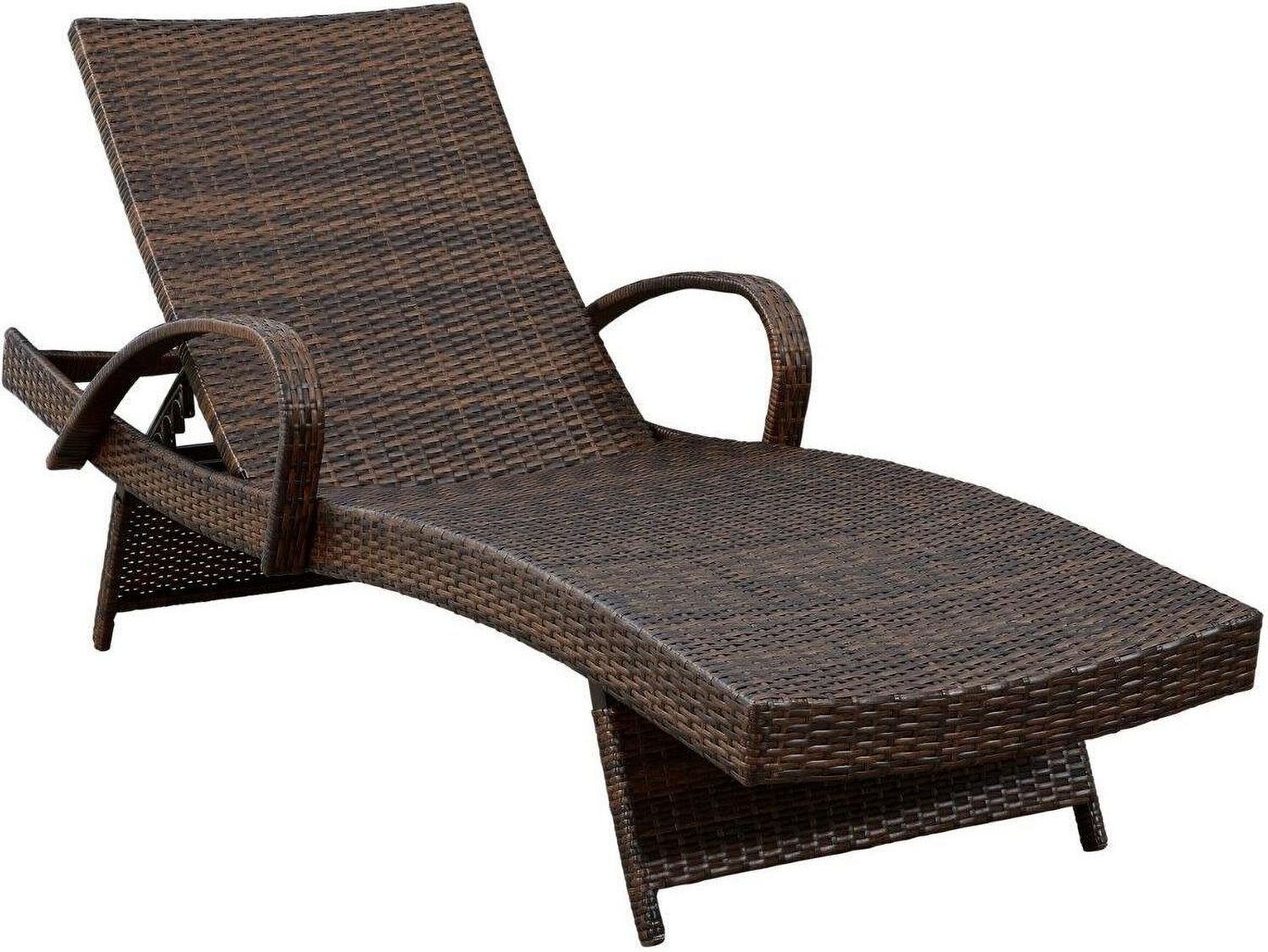 Kantana Brown Chaise Lounge Set of 2 P283815