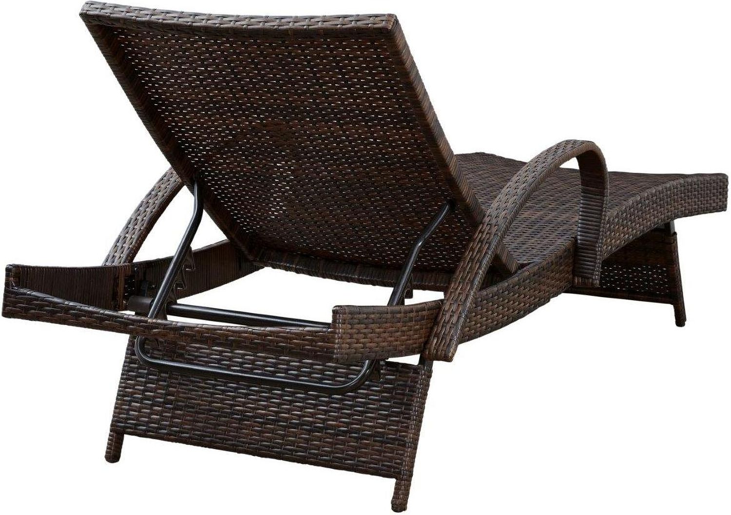 Kantana Brown Chaise Lounge Set of 2 P283815