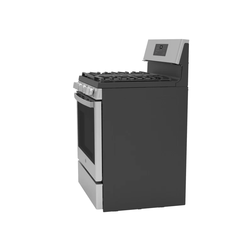 30" Free-Standing Self Clean Dual-Fuel Fingerprint Resistant Range with Storage Drawer P2B935YPFS