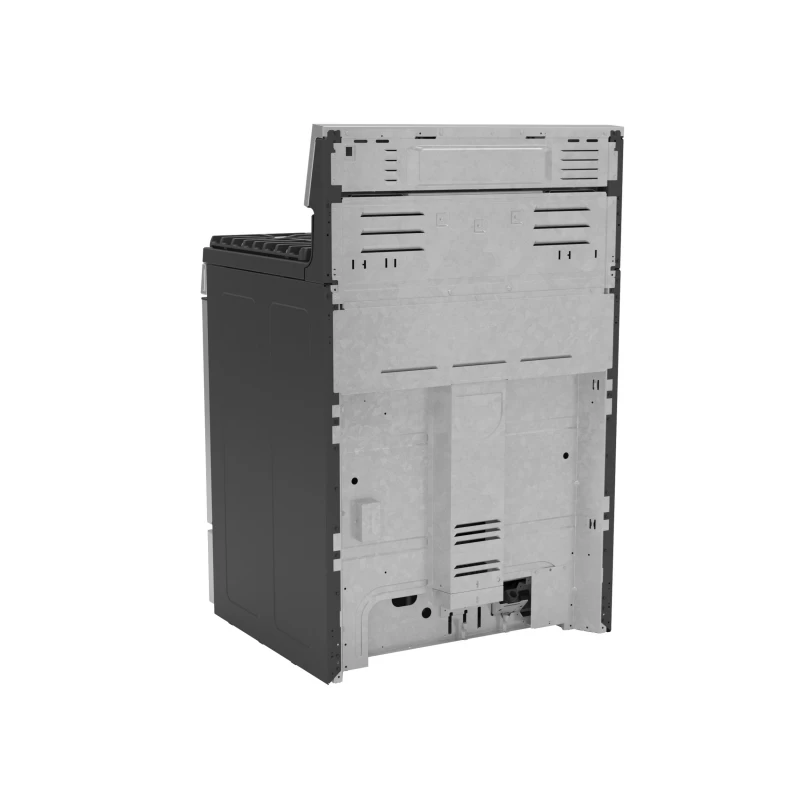 30" Free-Standing Self Clean Dual-Fuel Fingerprint Resistant Range with Storage Drawer P2B935YPFS