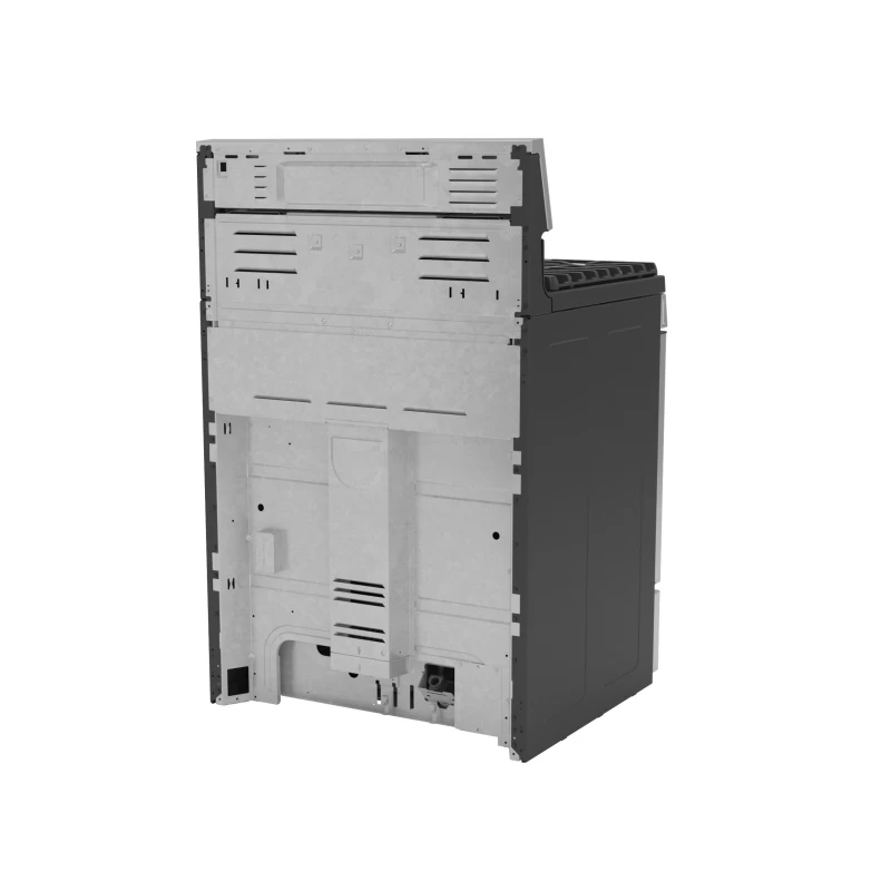 30" Free-Standing Self Clean Dual-Fuel Fingerprint Resistant Range with Storage Drawer P2B935YPFS