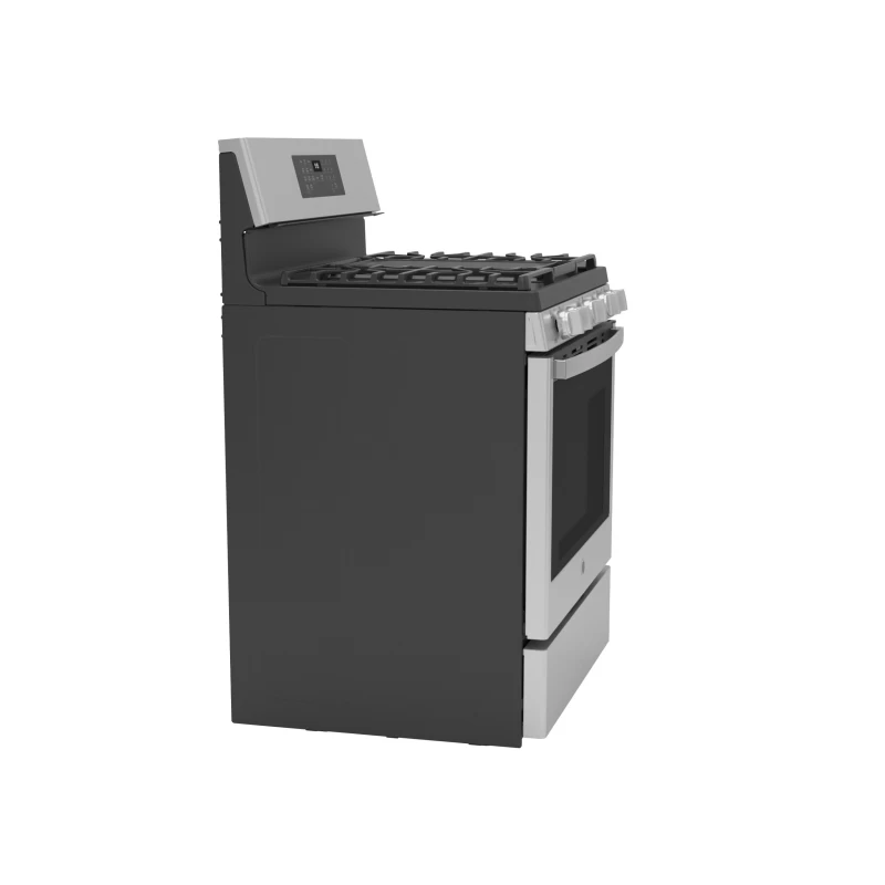 30" Free-Standing Self Clean Dual-Fuel Fingerprint Resistant Range with Storage Drawer P2B935YPFS