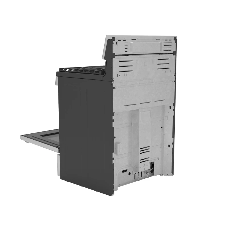 30" Free-Standing Self Clean Dual-Fuel Fingerprint Resistant Range with Storage Drawer P2B935YPFS