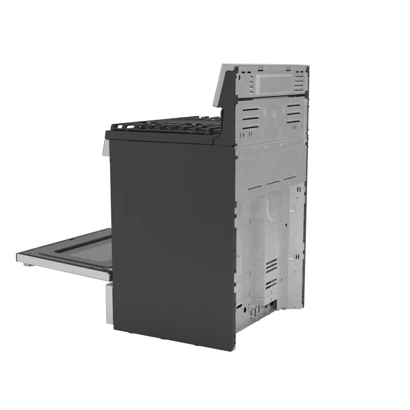 30" Free-Standing Self Clean Dual-Fuel Fingerprint Resistant Range with Storage Drawer P2B935YPFS