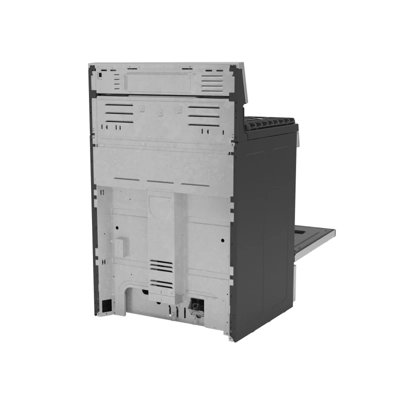 30" Free-Standing Self Clean Dual-Fuel Fingerprint Resistant Range with Storage Drawer P2B935YPFS