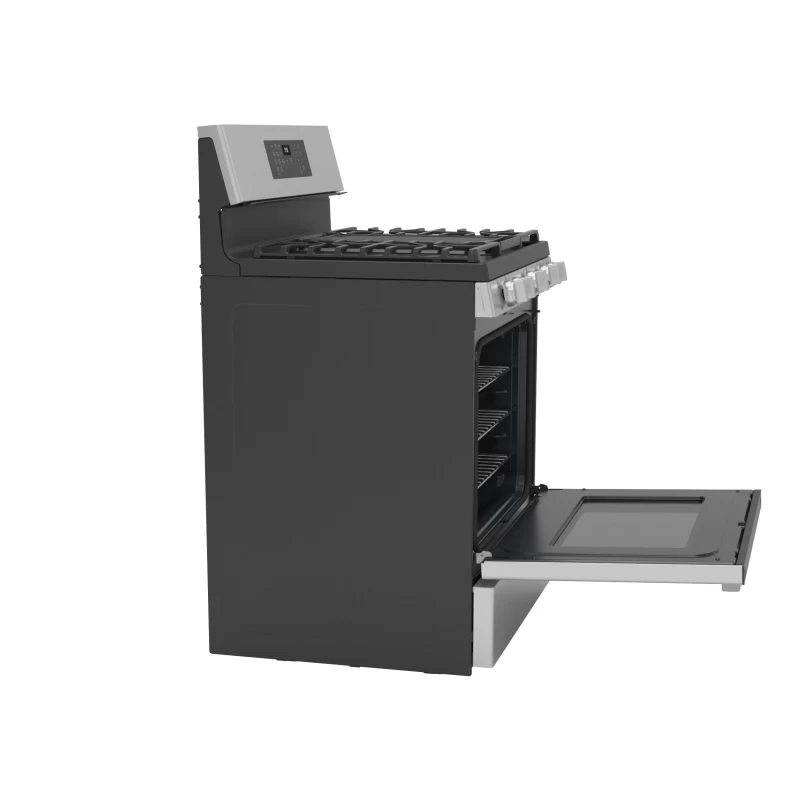 30" Free-Standing Self Clean Dual-Fuel Fingerprint Resistant Range with Storage Drawer P2B935YPFS