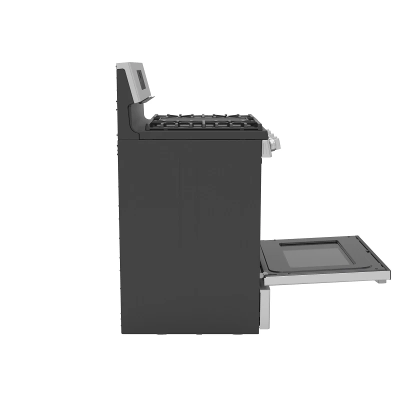 30" Free-Standing Self Clean Dual-Fuel Fingerprint Resistant Range with Storage Drawer P2B935YPFS