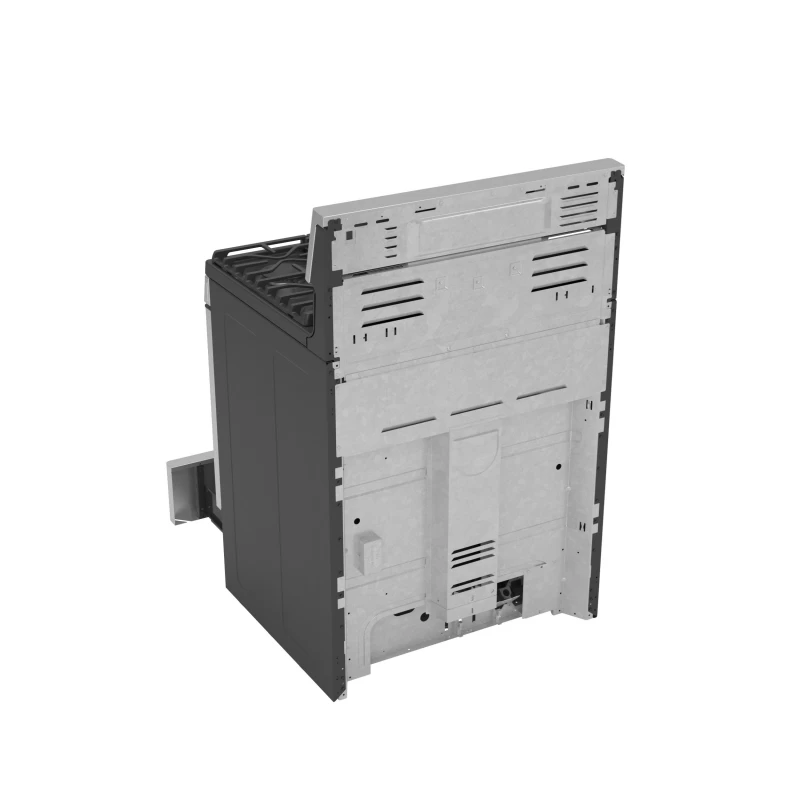 30" Free-Standing Self Clean Dual-Fuel Fingerprint Resistant Range with Storage Drawer P2B935YPFS