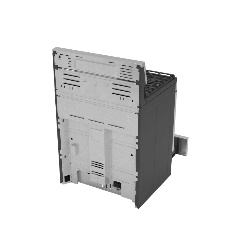30" Free-Standing Self Clean Dual-Fuel Fingerprint Resistant Range with Storage Drawer P2B935YPFS