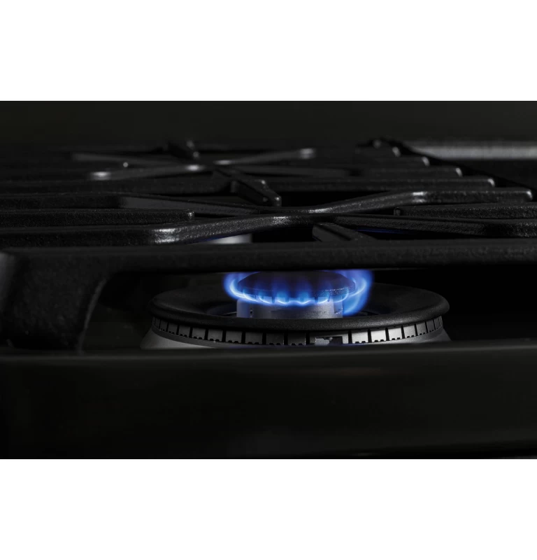 30" Free-Standing Self Clean Dual-Fuel Fingerprint Resistant Range with Storage Drawer P2B935YPFS
