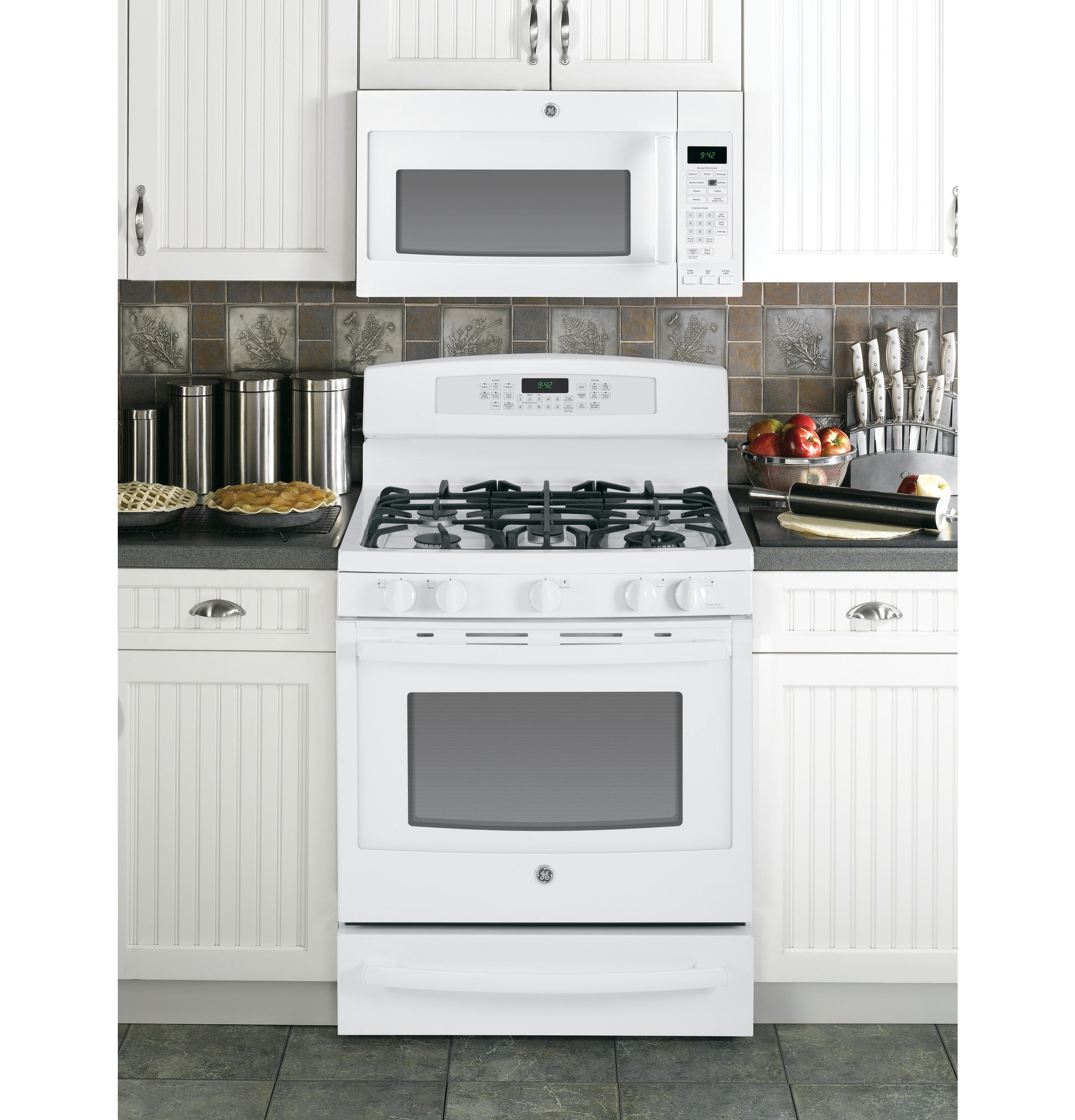 Series 30" Dual-Fuel Free-Standing Range with Warming Drawer P2B940DEHWW, product image 12 of 15