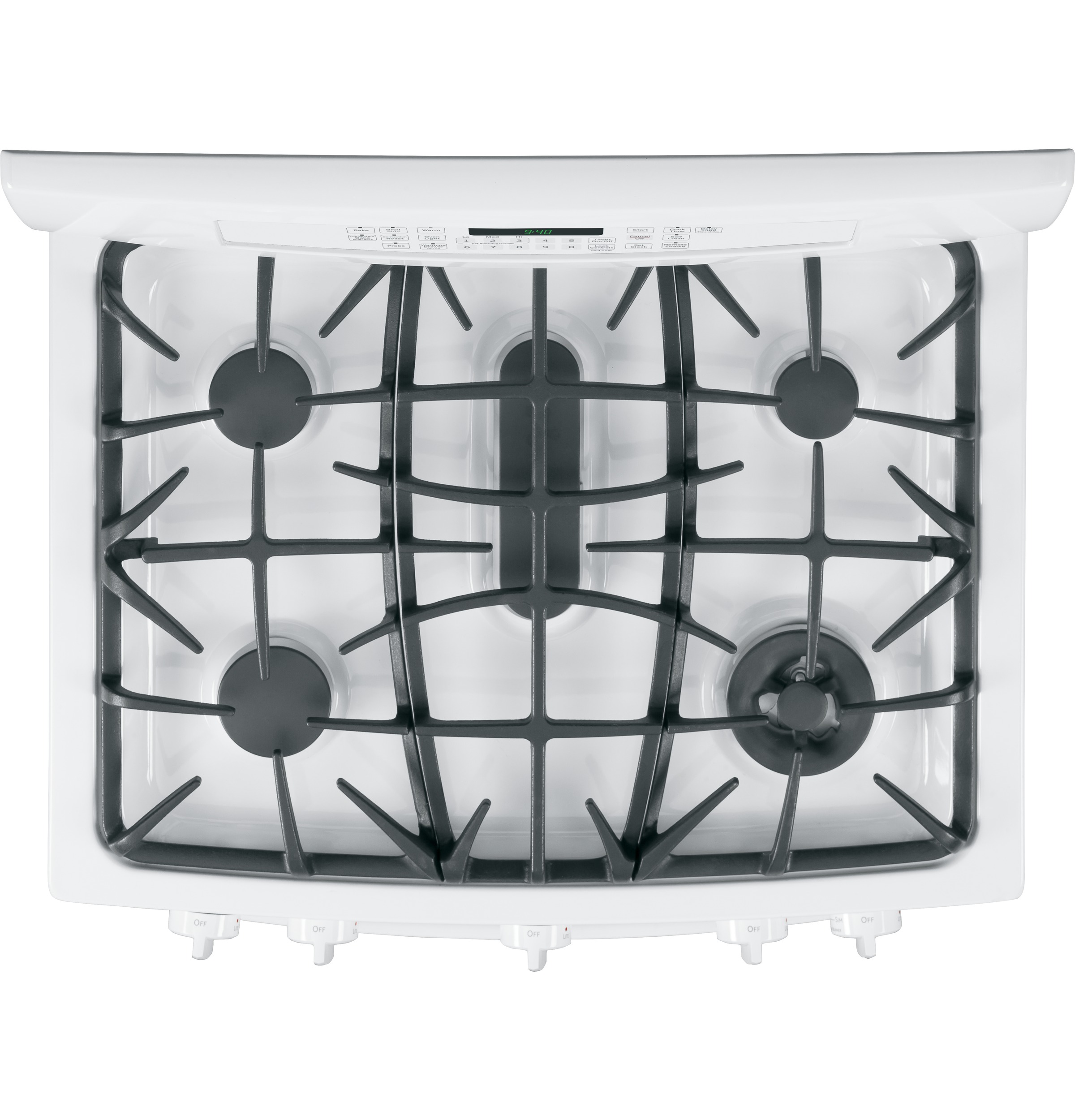 Series 30" Dual-Fuel Free-Standing Range with Warming Drawer P2B940DEHWW, product image 13 of 15
