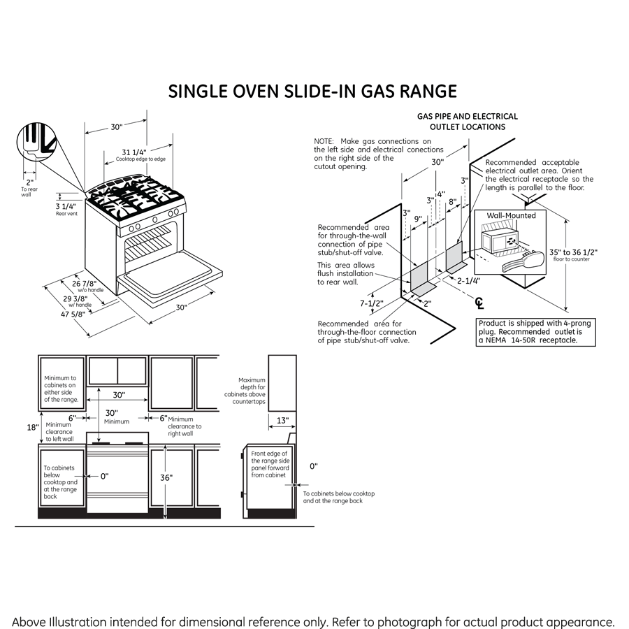 Series 30" Dual Fuel Slide-In Front Control Range with Warming Drawer P2S920SEFSS, product image 13 of 13