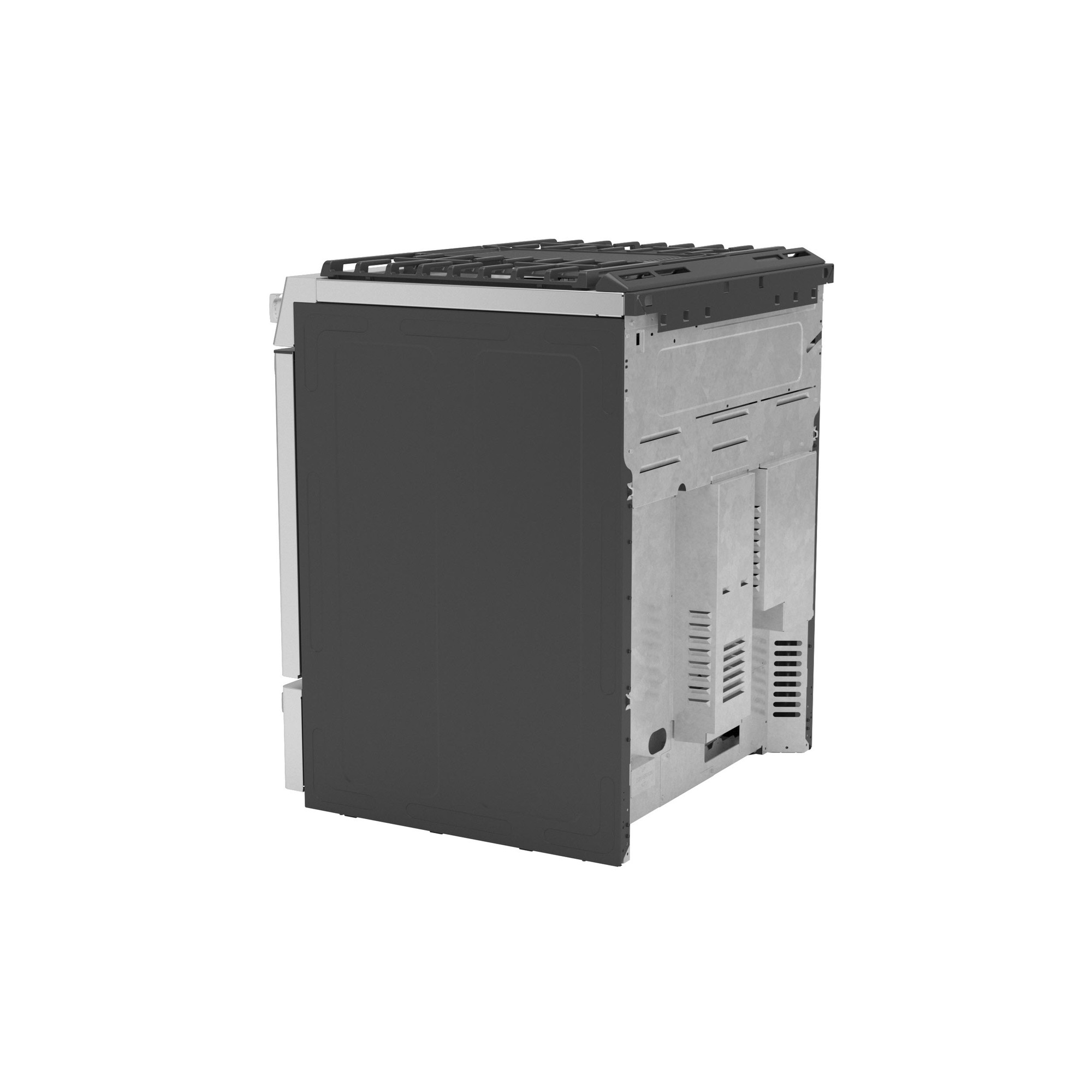 GE Profile™ 30" Smart Dual Fuel Slide-In Front-Control Fingerprint Resistant Range P2S930YPFS