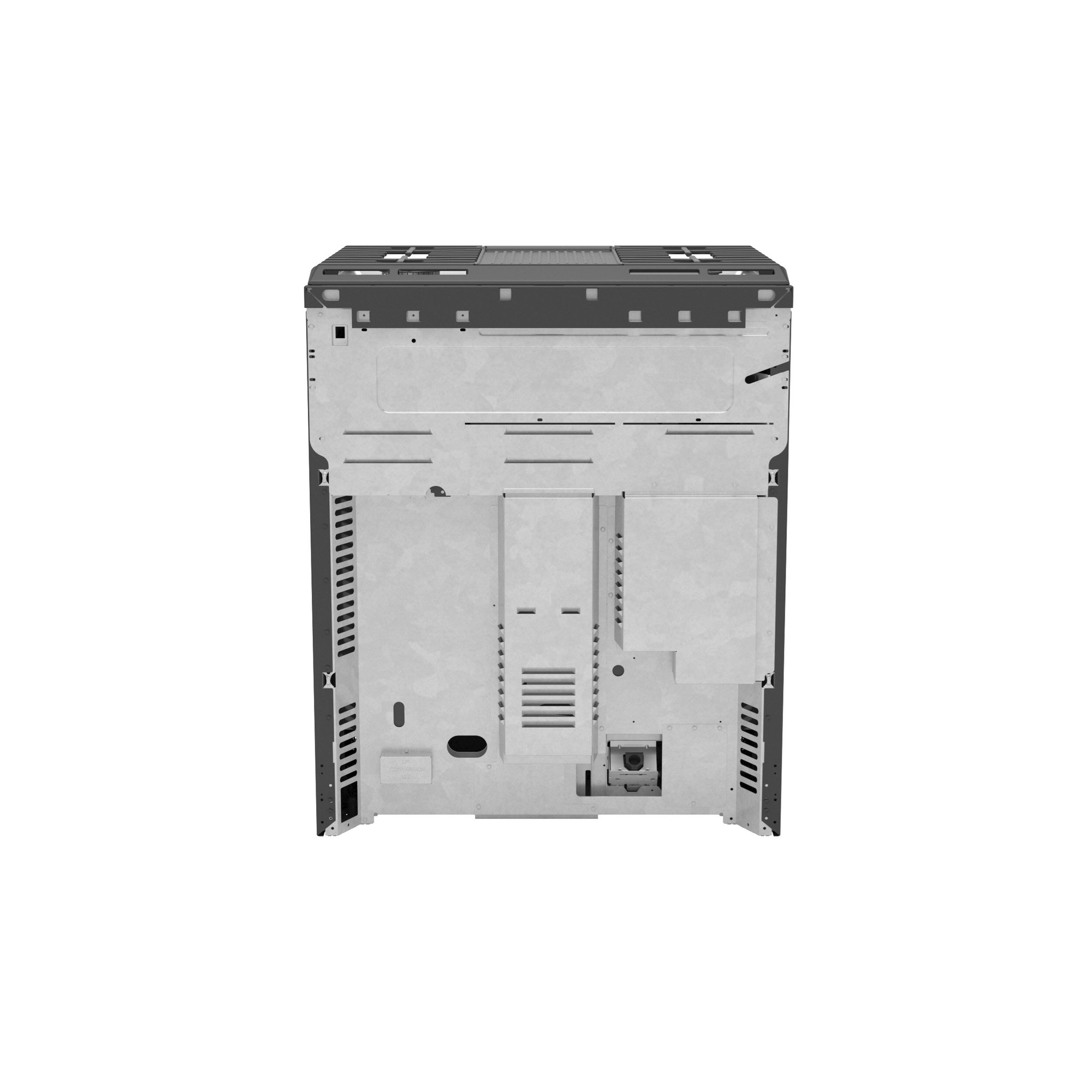 GE Profile™ 30" Smart Dual Fuel Slide-In Front-Control Fingerprint Resistant Range P2S930YPFS