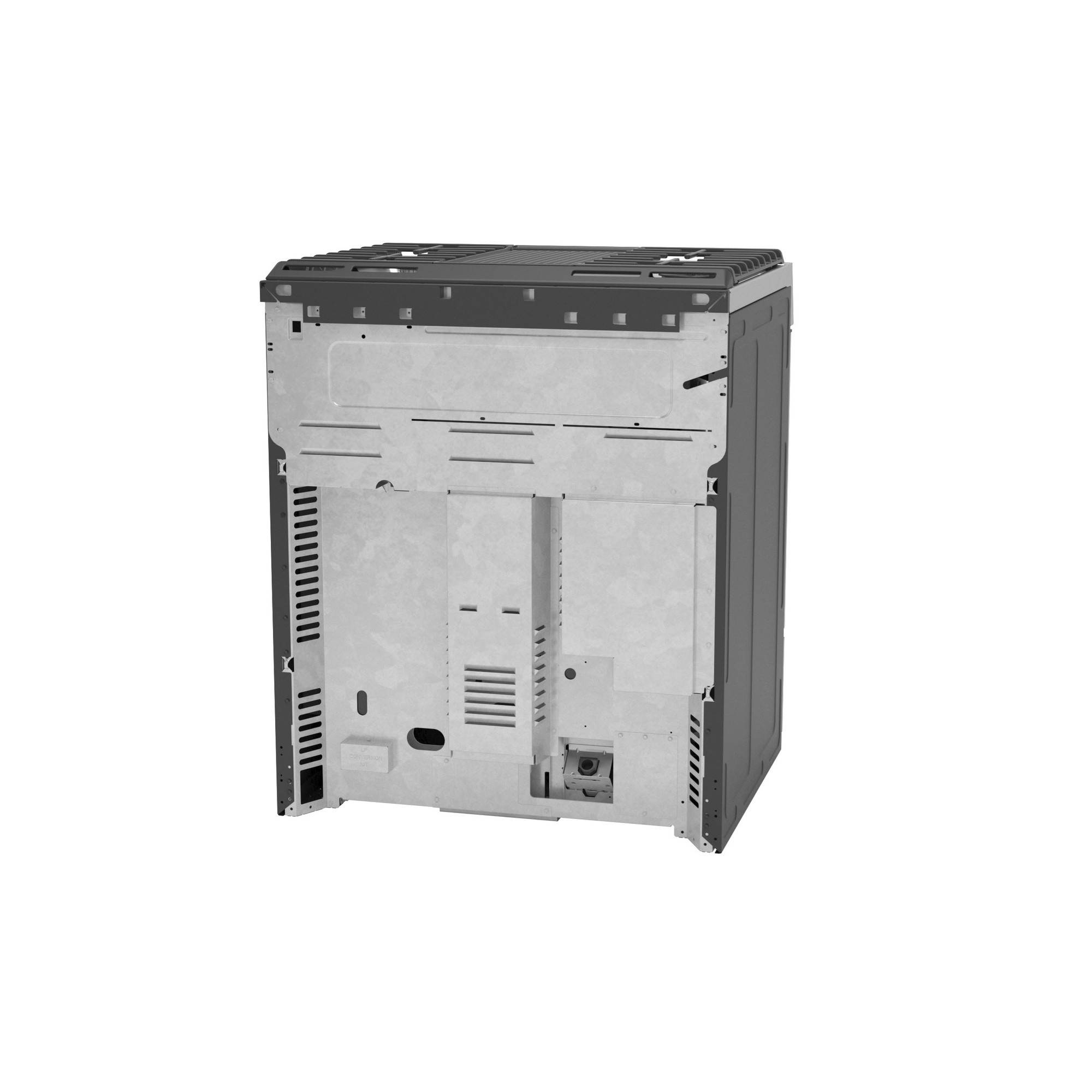 GE Profile™ 30" Smart Dual Fuel Slide-In Front-Control Fingerprint Resistant Range P2S930YPFS