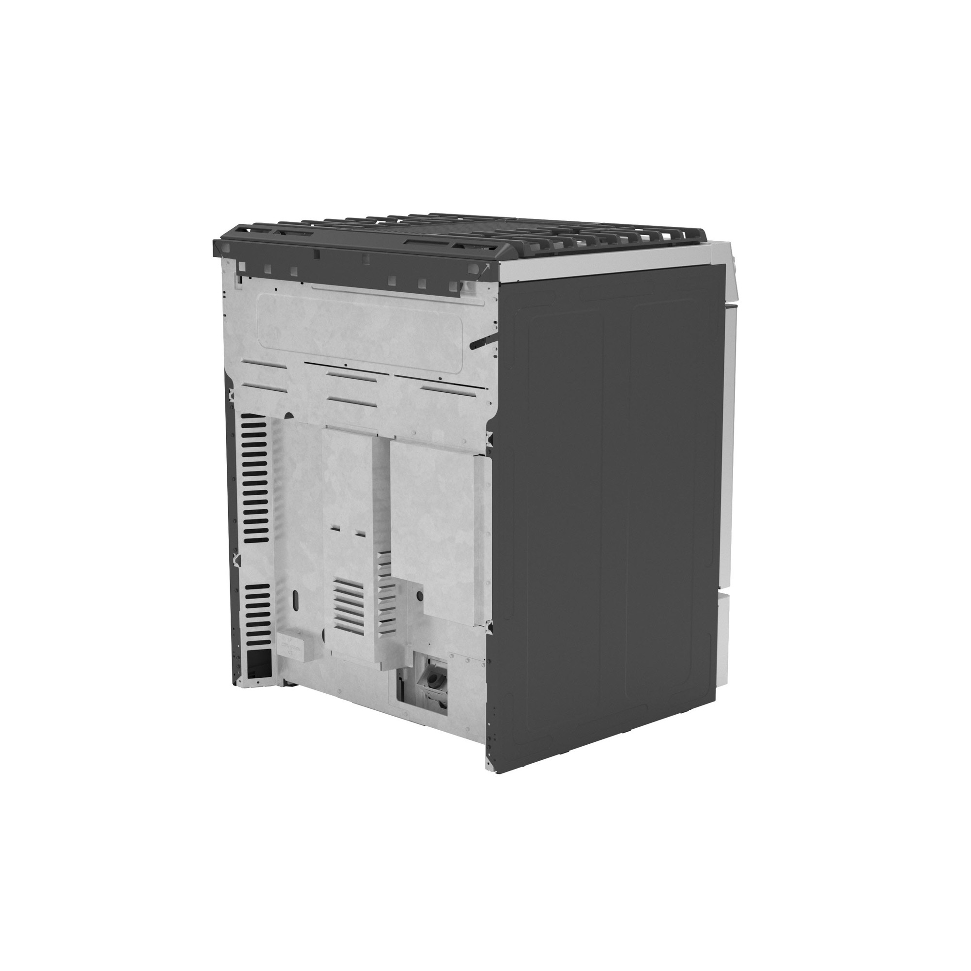 GE Profile™ 30" Smart Dual Fuel Slide-In Front-Control Fingerprint Resistant Range P2S930YPFS