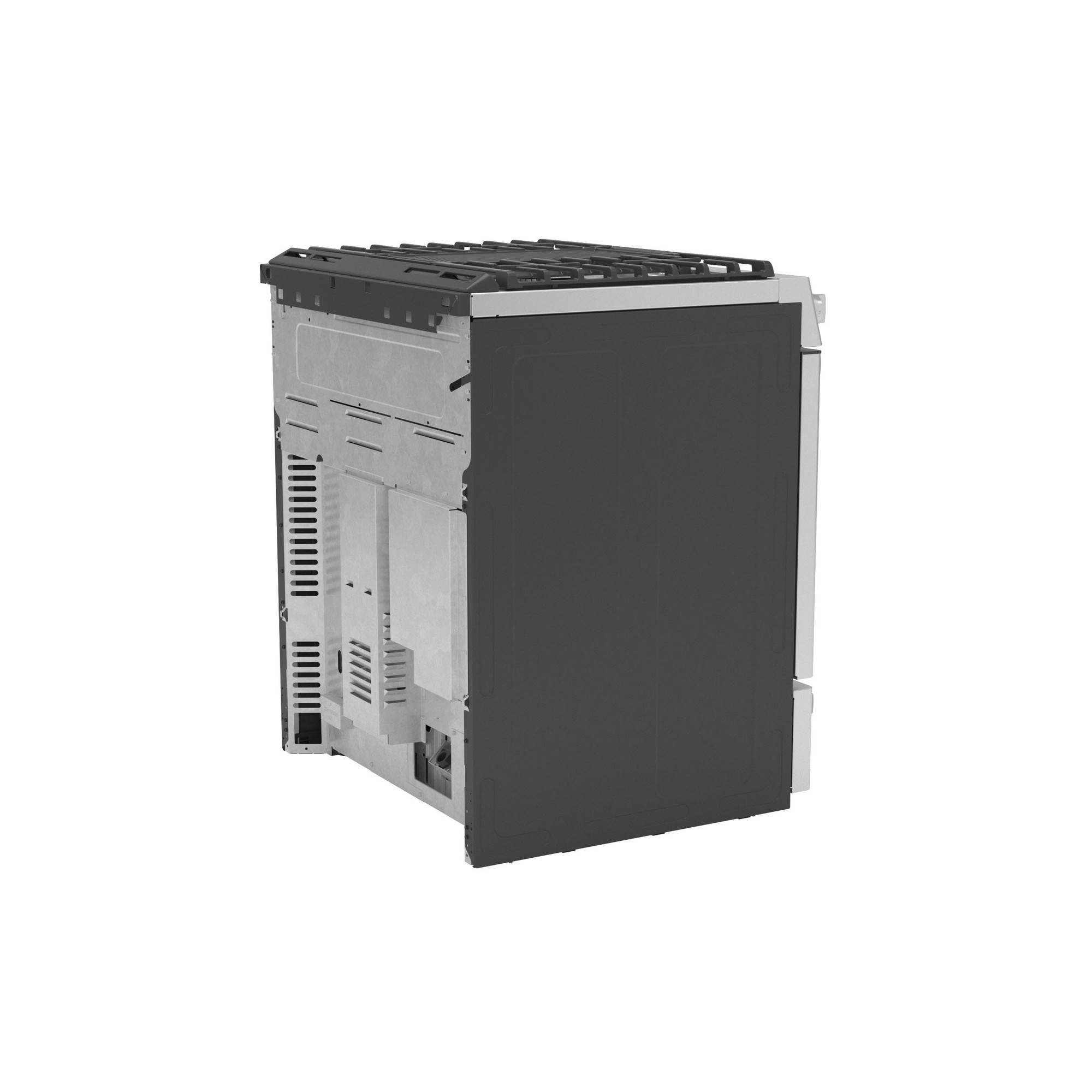 GE Profile™ 30" Smart Dual Fuel Slide-In Front-Control Fingerprint Resistant Range P2S930YPFS