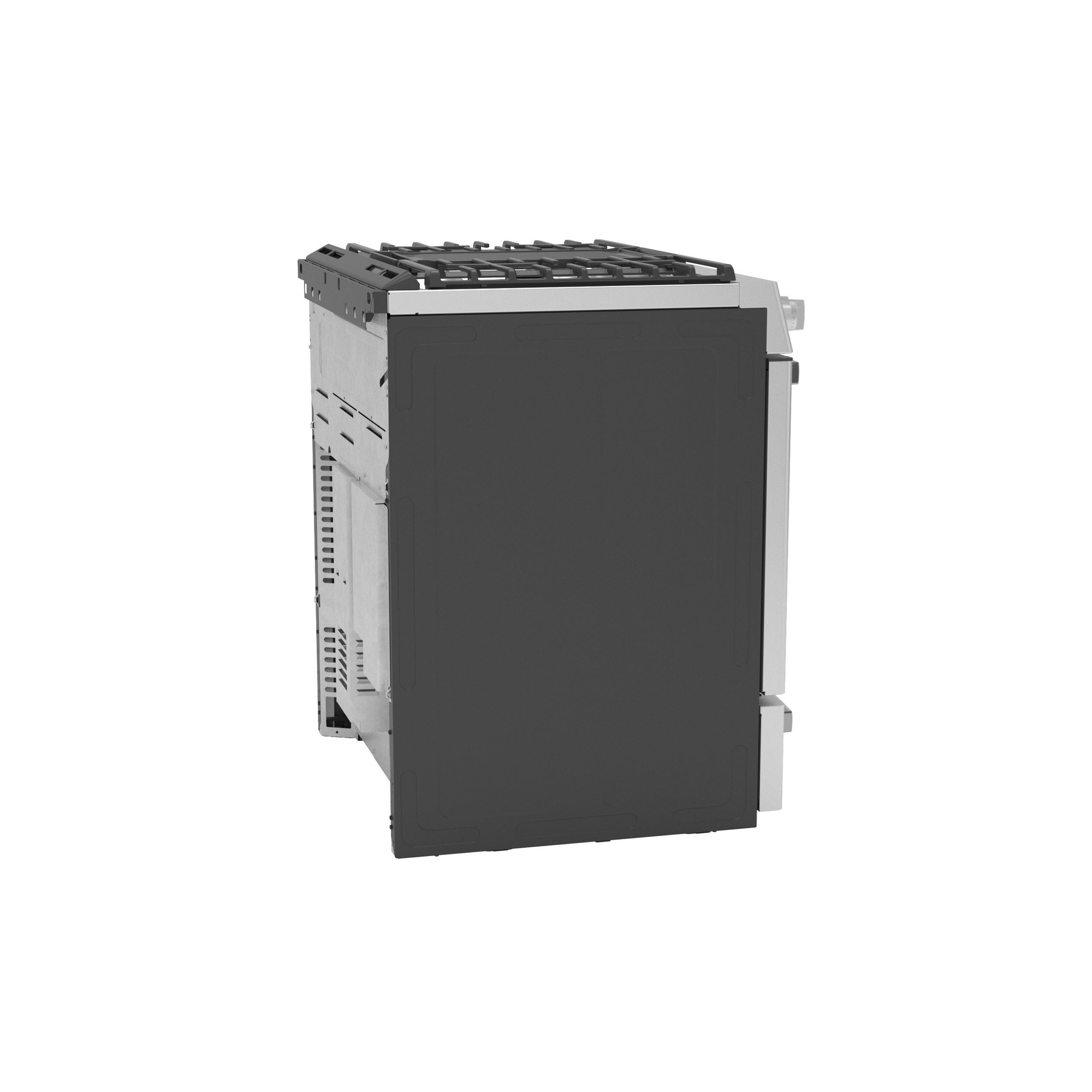 GE Profile™ 30" Smart Dual Fuel Slide-In Front-Control Fingerprint Resistant Range P2S930YPFS