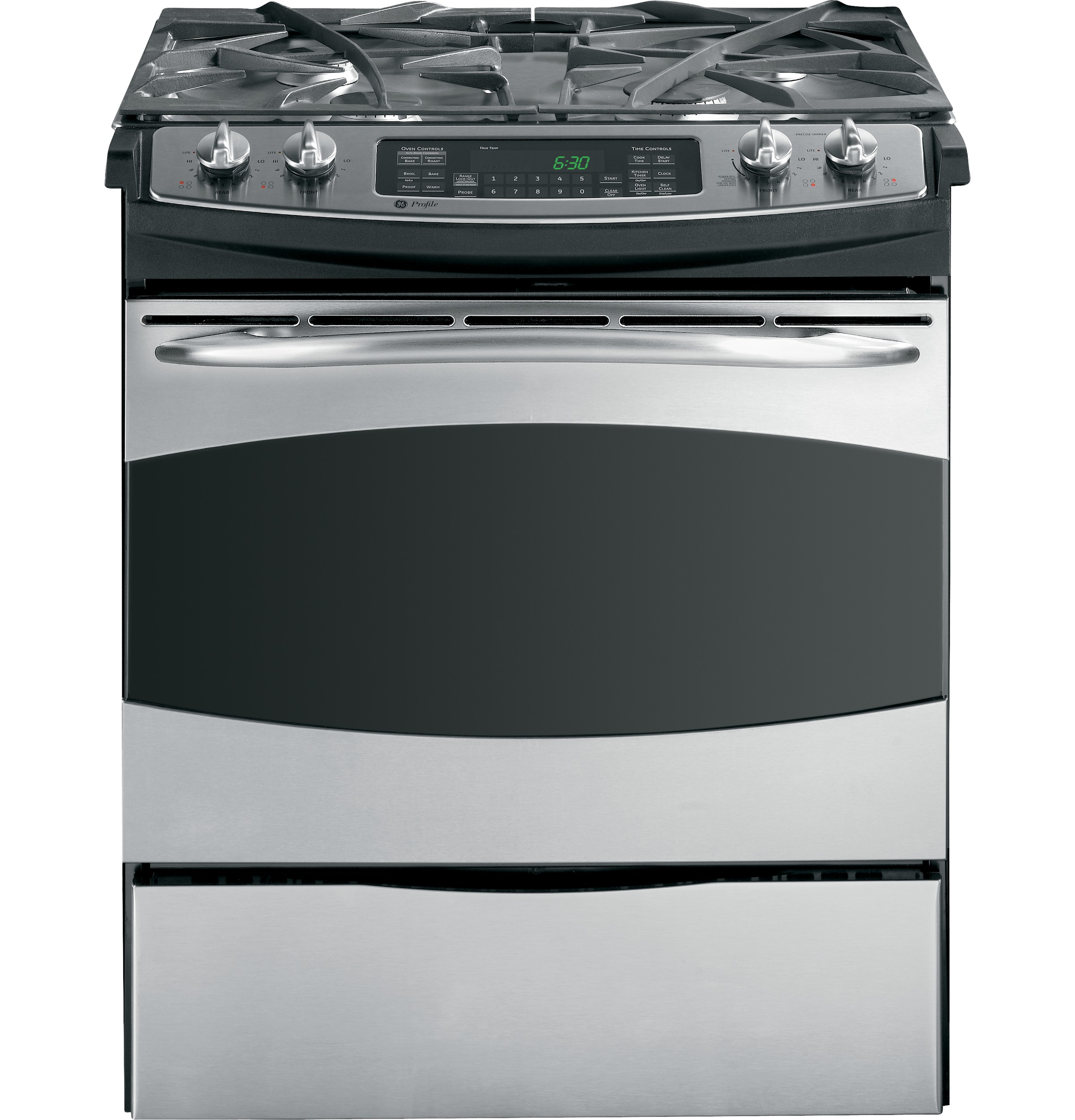 30" Dual Fuel Slide-In Range P2S975SEPSS, product image 2 of 6