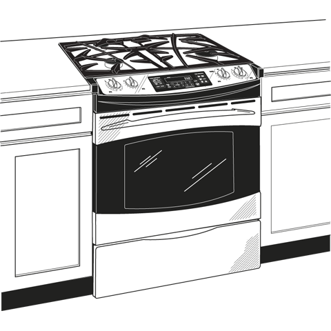 30" Dual Fuel Slide-In Range P2S975SEPSS, product image 5 of 6