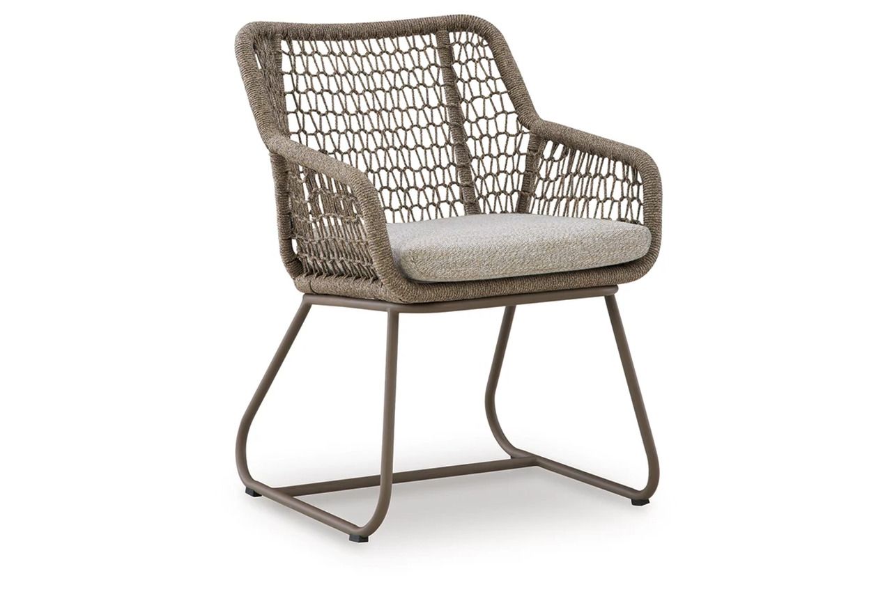 Monach Heights Outdoor Table and 2 Chairs In Beige P321050