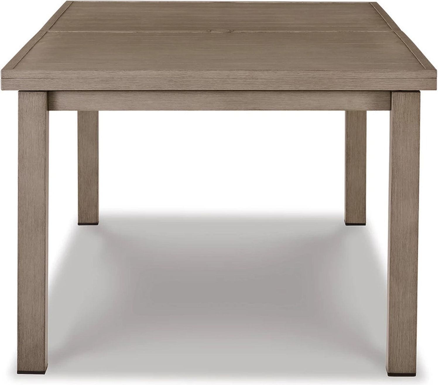 Beach Front Beige Rectangular Extendable Dining Room Table P323635