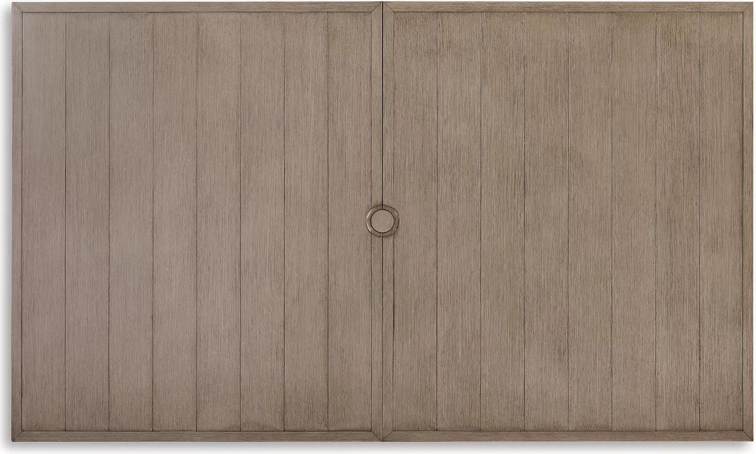 Beach Front Beige Rectangular Extendable Dining Room Table P323635