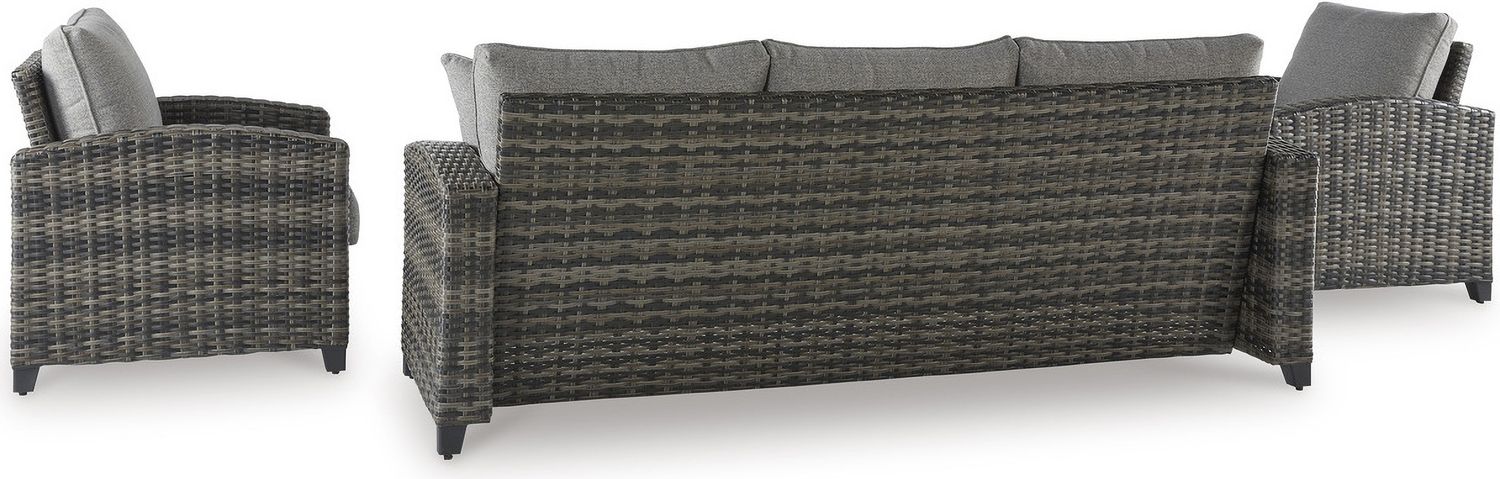 Oasis Court Gray Outdoor Set P335081