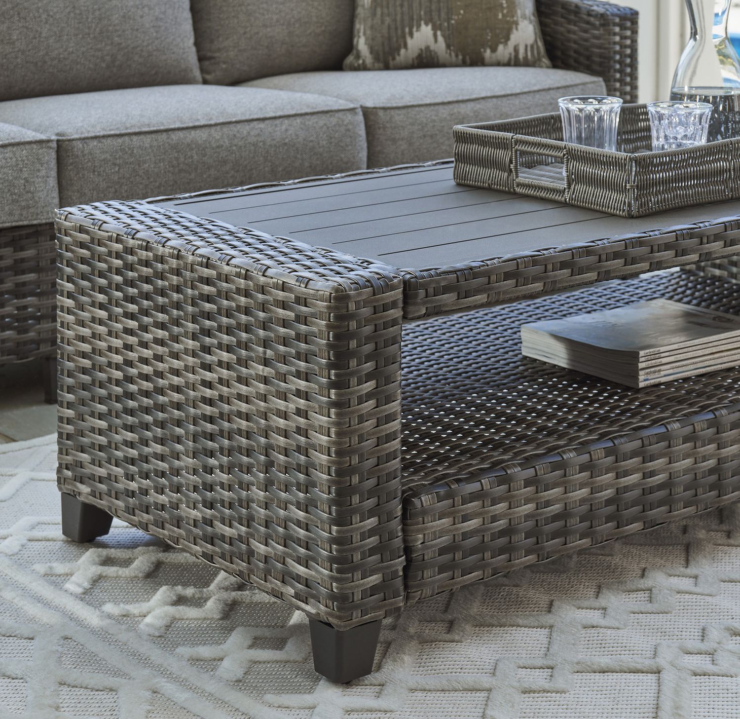 Oasis Court Gray Outdoor Set P335081