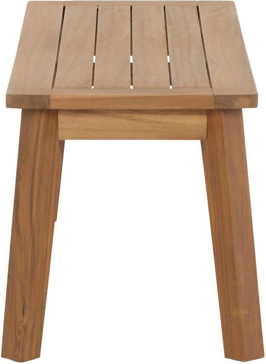 Janiyah Light Brown Outdoor Dining Bench P407600