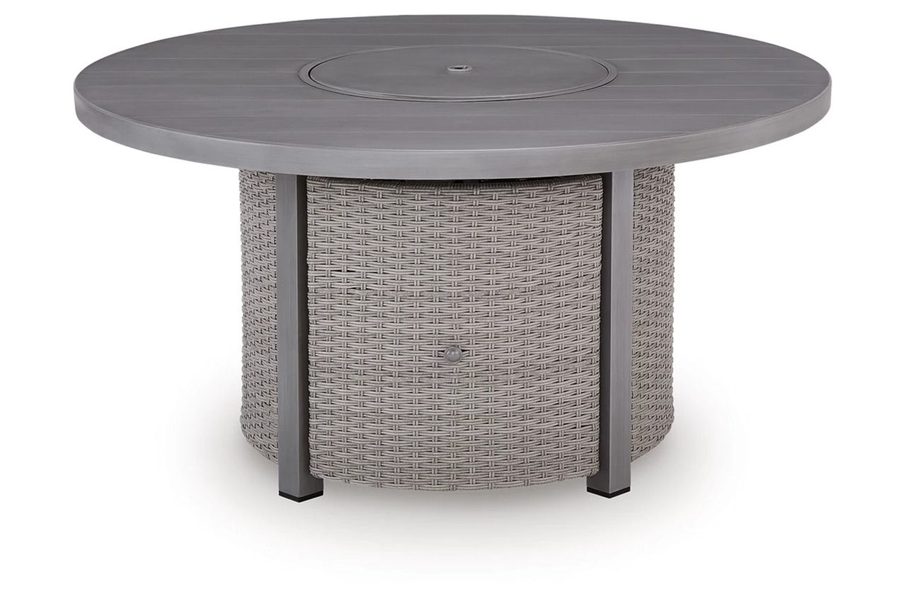Dillon Beach Outdoor Fire Pit Table In Gray P418776
