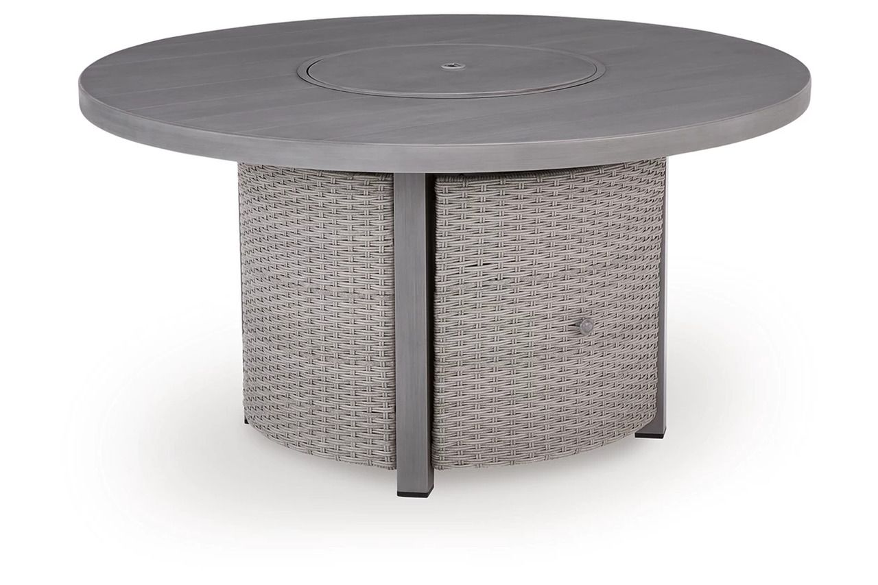 Dillon Beach Outdoor Fire Pit Table In Gray P418776