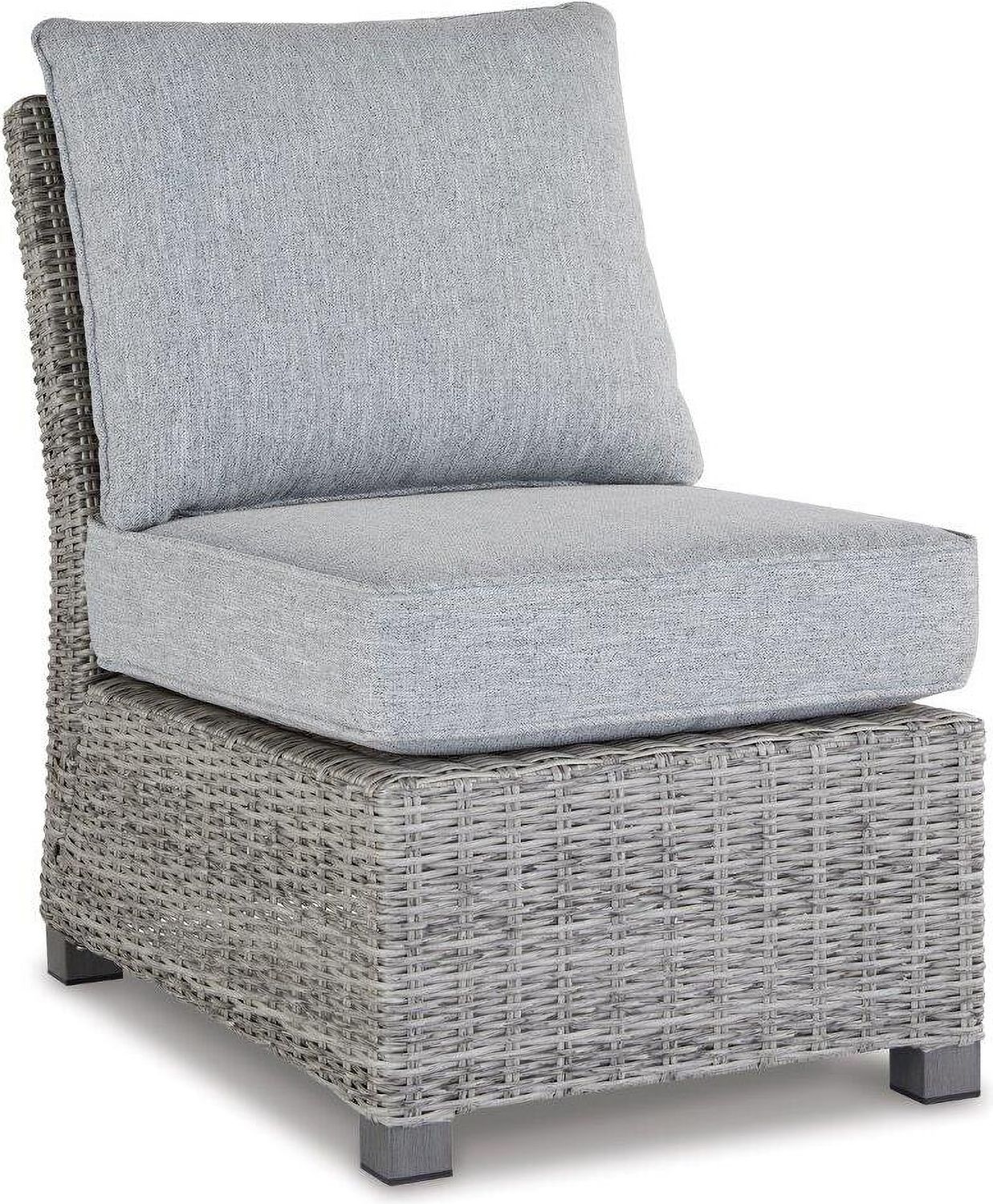 Naples Beach Light Grey And Beige Outdoor Sectional P439P1