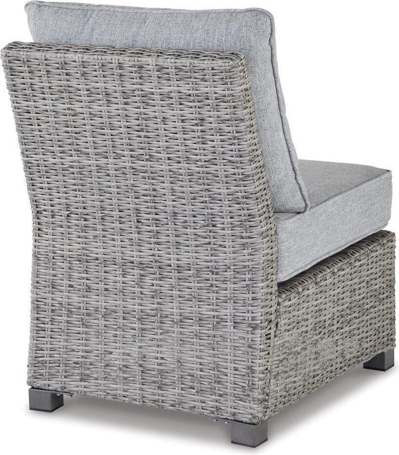 Naples Beach Light Grey And Beige Outdoor Sectional P439P1