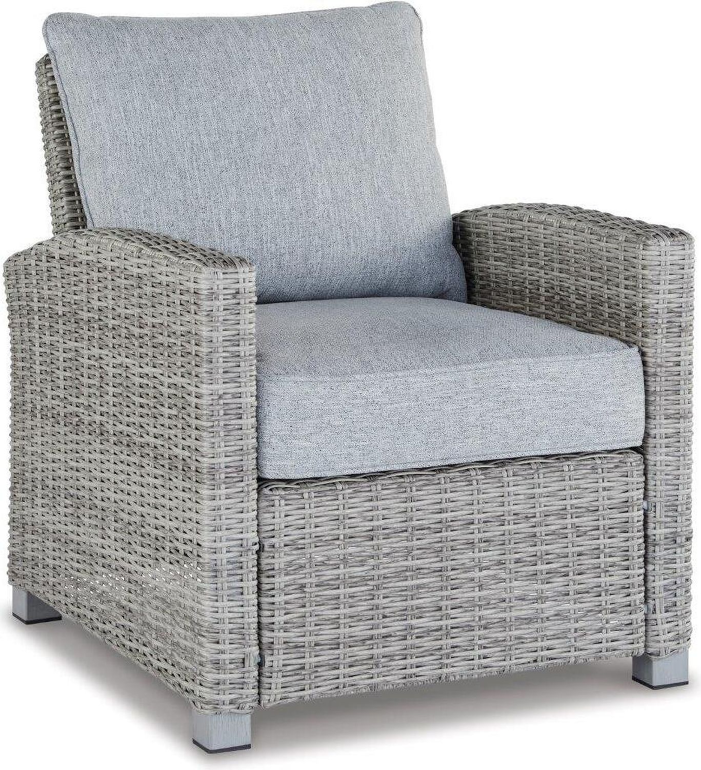 Naples Beach Light Grey And Beige Outdoor Sectional P439P1