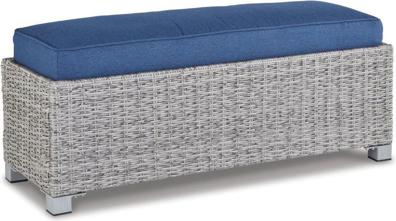 Naples Beach Light Grey And Beige Outdoor Sectional P439P1