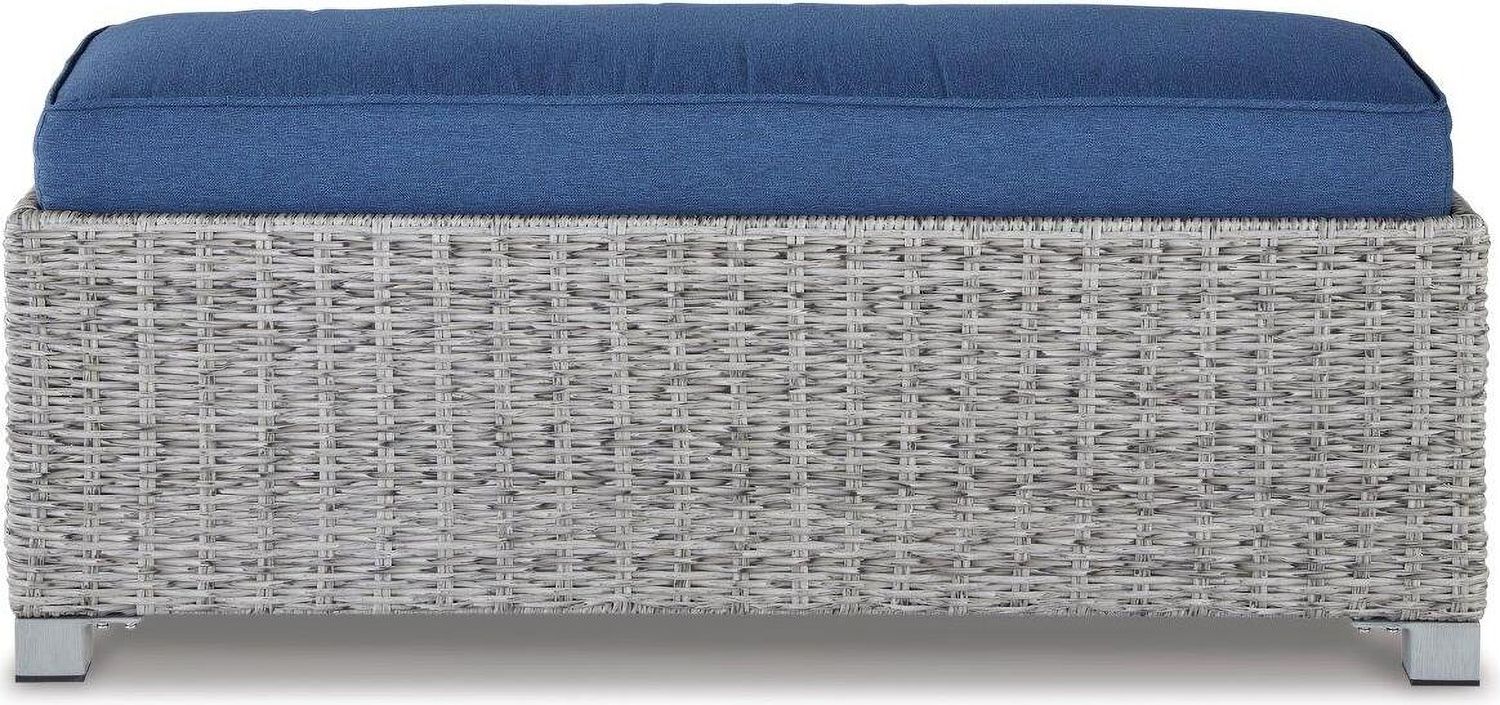 Naples Beach Light Grey And Beige Outdoor Sectional P439P1