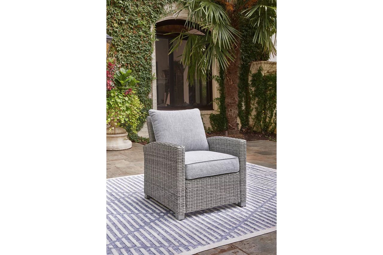 Naples Beach Light Grey And Beige Outdoor Sectional P439P1