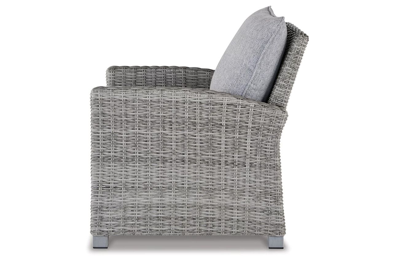 Naples Beach Light Grey And Beige Outdoor Sectional P439P1
